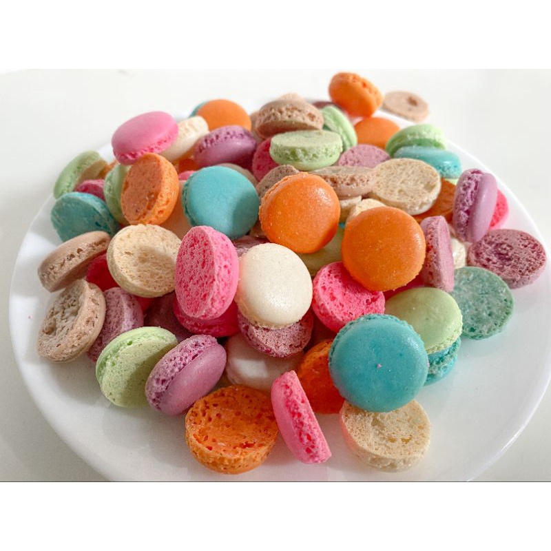 Macaron Shell with Flavor+Sauce Vanila