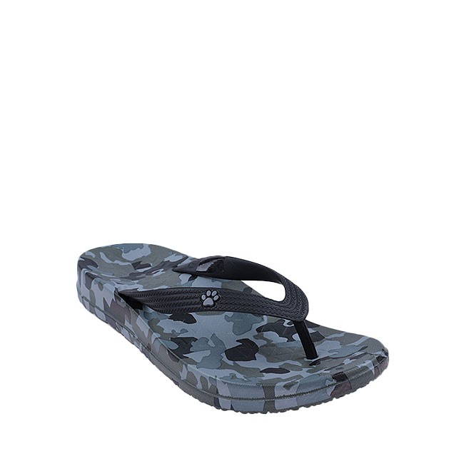 Hush Puppies Sandal Wanita Sandrina Camo Thong Black
