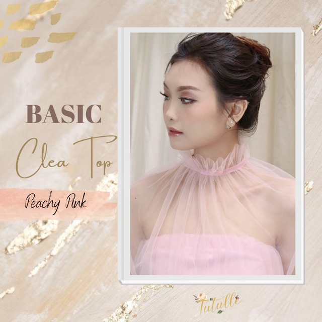 𝙏𝙪𝙩𝙪𝙡𝙡𝙚 Clea Top Ruffle Makeup