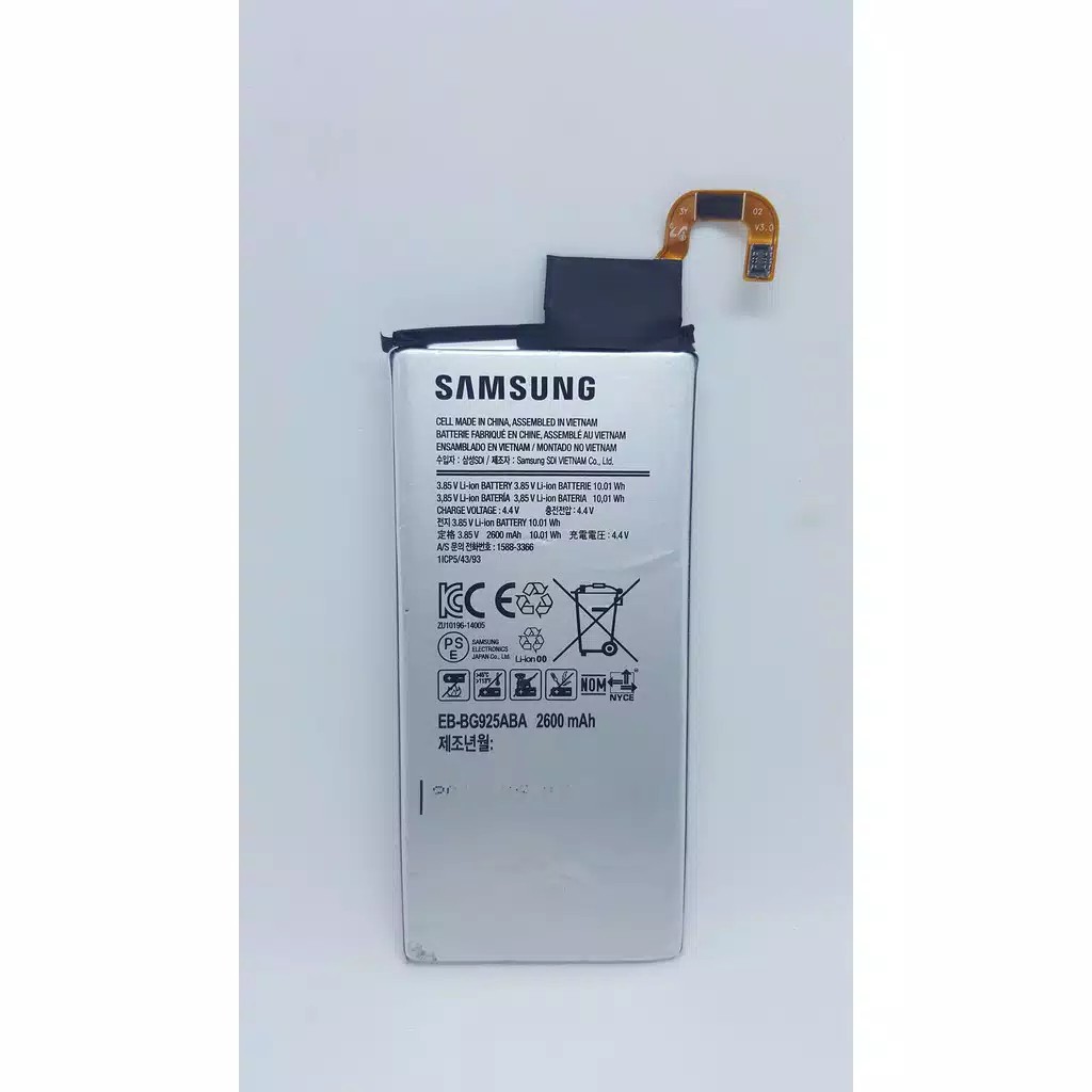 Batre Baterai Samsung Galaxy S6 Edge G925 Original 100% - Batrei Battery Samsung S 6 Edge Ori