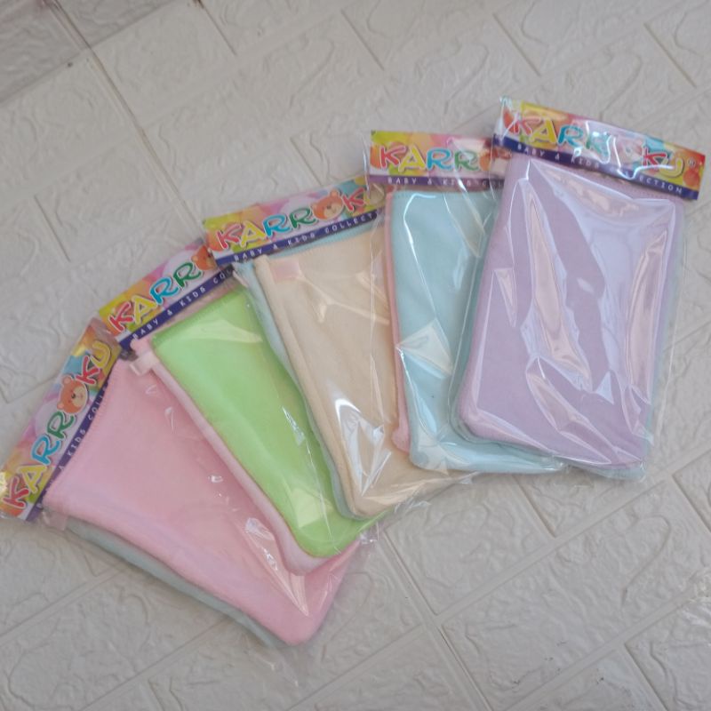 [SET 2 PCS] Waslap Handuk Microfiber