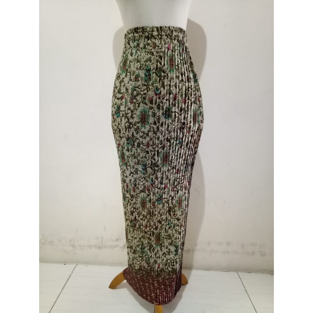 SB Collection Rok Plisket Rahma Panjang Maxi Batik Jumbo Wanita