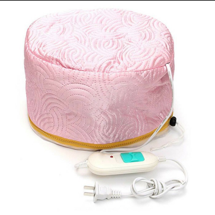 Thermal Heat Cap Hair Steamer uap Rambut creambat hair spa