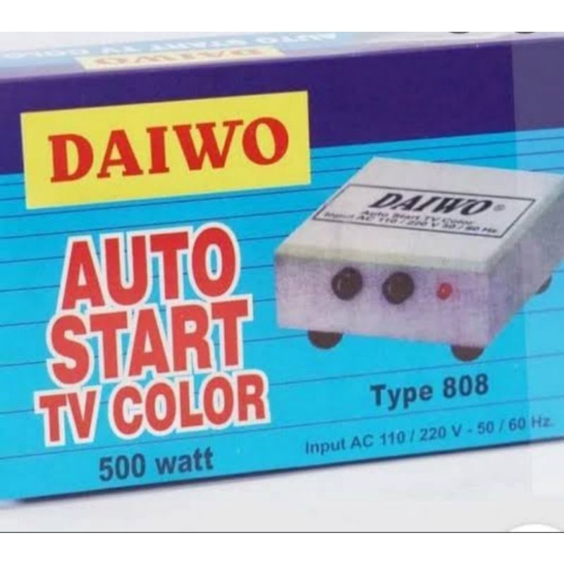 Inverator AUTO START TV Color DAIWO 500 Watt