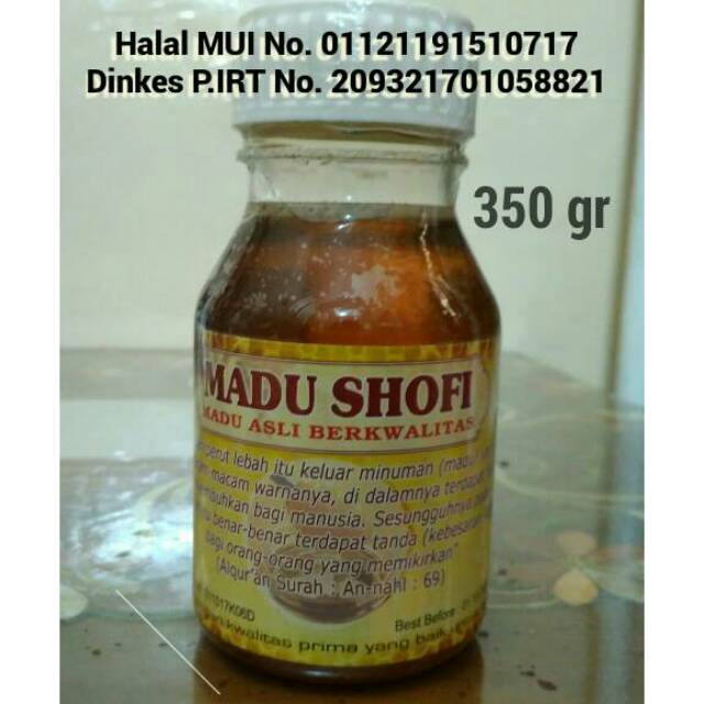 

Madu Shofi 350 gr