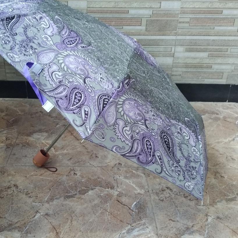 ☉ Payung Lipat 3 Jansen Umbrella Motif Kembang ✹