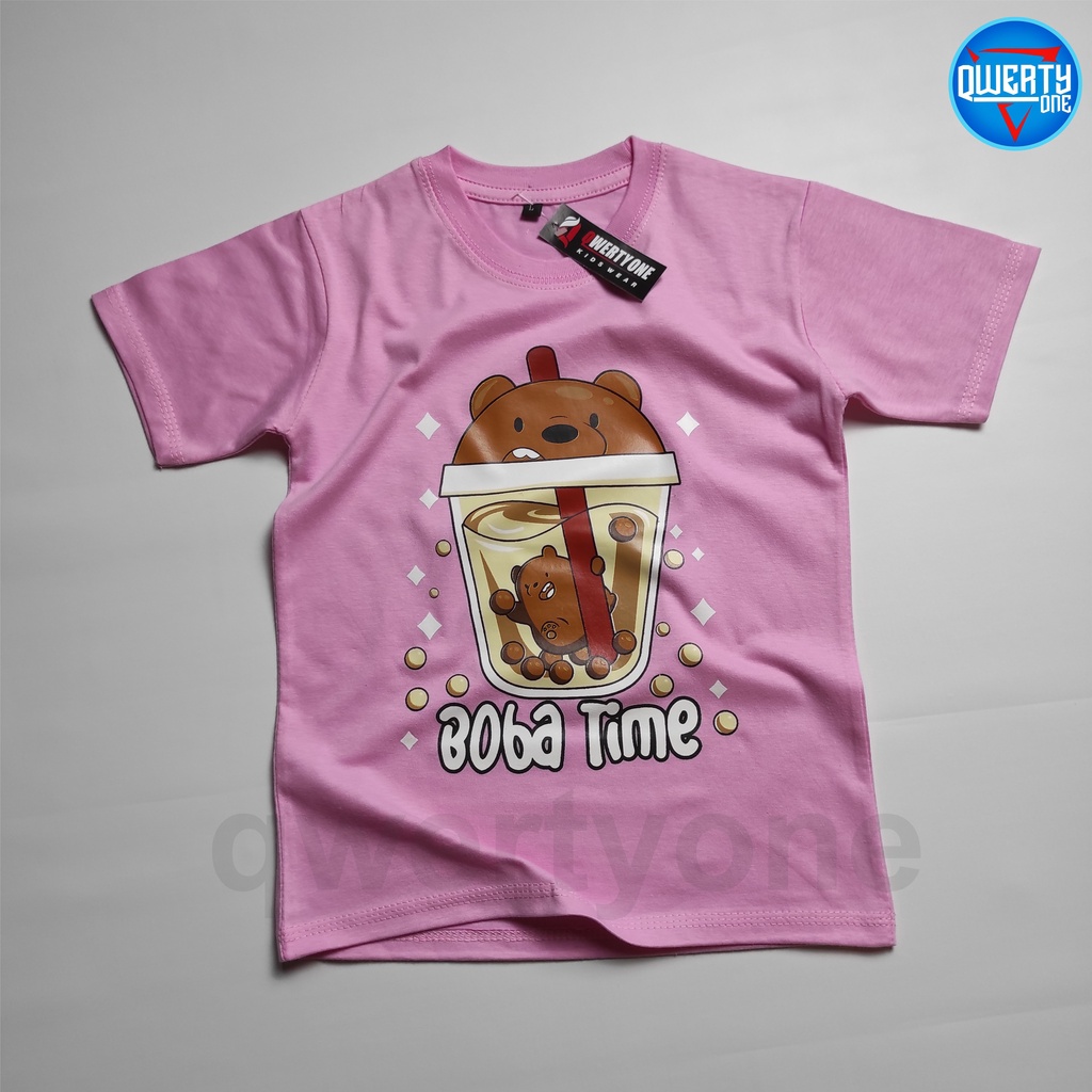 KAOS DISTRO ANAK PEREMPUAN LENGAN PENDEK 1-12 TAHUN