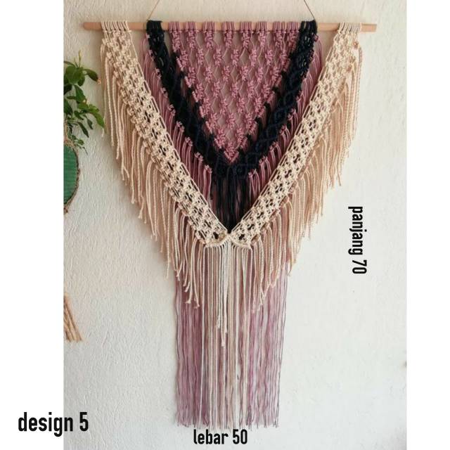 Macarame wall hanging