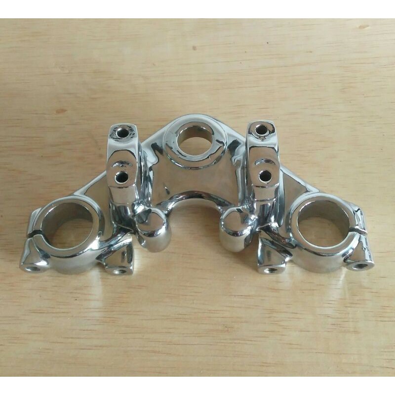 Segitiga atas Mega pro hiu/Tiger lama original dan crom baru