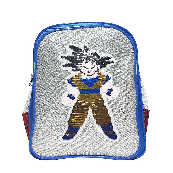 Tas Ransel Anak Sekolah Sequin Dragon ball - Ransel Sekolah TK/Paud Karaker Dragon Ball Usap