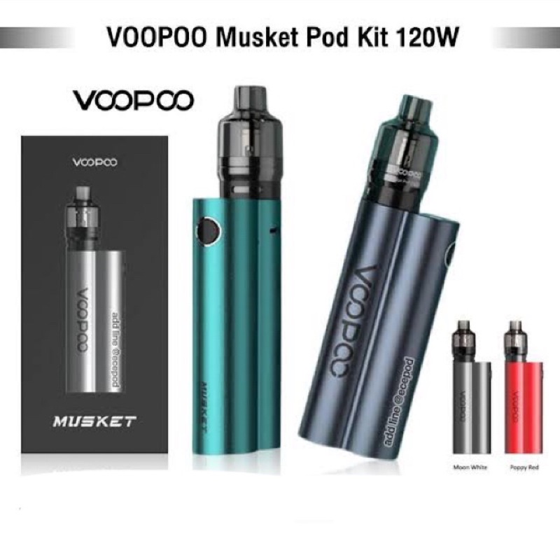 VOOPOO Musket Kit 120W Dual 18650