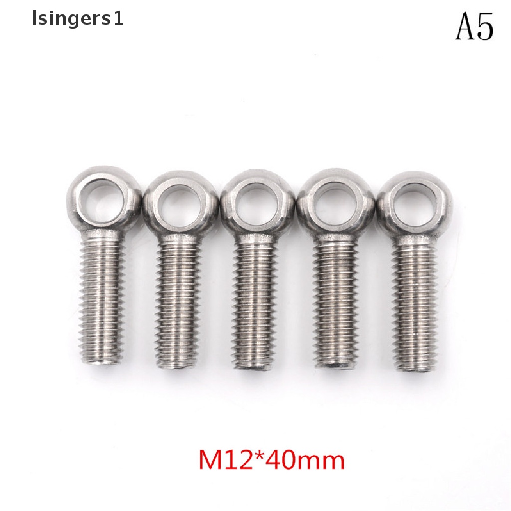 (lsingers1) 5pcs Baut M5 M6 M8 M10 M12 Bahan Stainless Steel