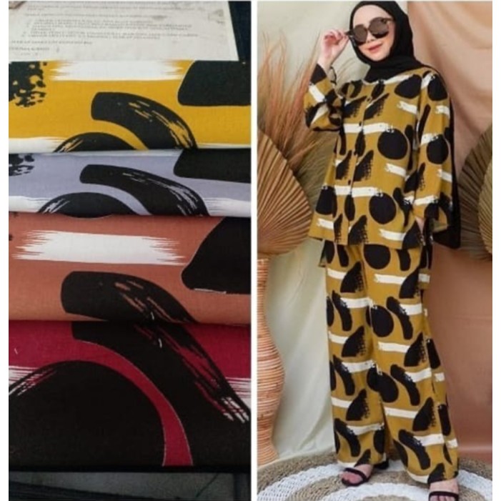 SETELAN RAYON HIKARI / SETELAN RAYON WANITA