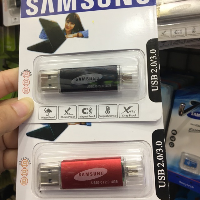 flashdisk OTG + USB SAMSUNG 4Gb / 2GB / 8GB / 16GB / 32GB / 64GB