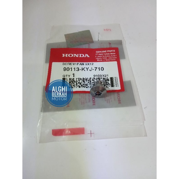 Screw Pan 6x12 CBR 250 RR CBR 150 Original Honda 90113-KYJ-710