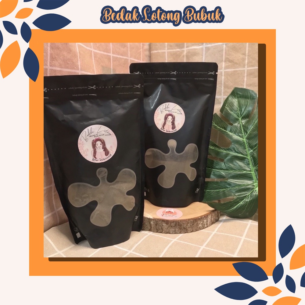 BEDAK LOTONG BUBUK/LULUR BEDDA LOTONG / BEDAK LOTONG / LULUR VIRAL / lulur organik