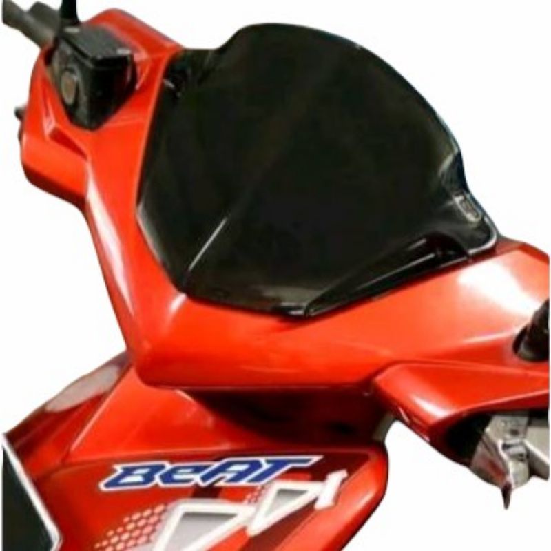 visor honda Beat fi esp karbu dan duluxe (sudah ada double tape nya) #winsil #visor #beat