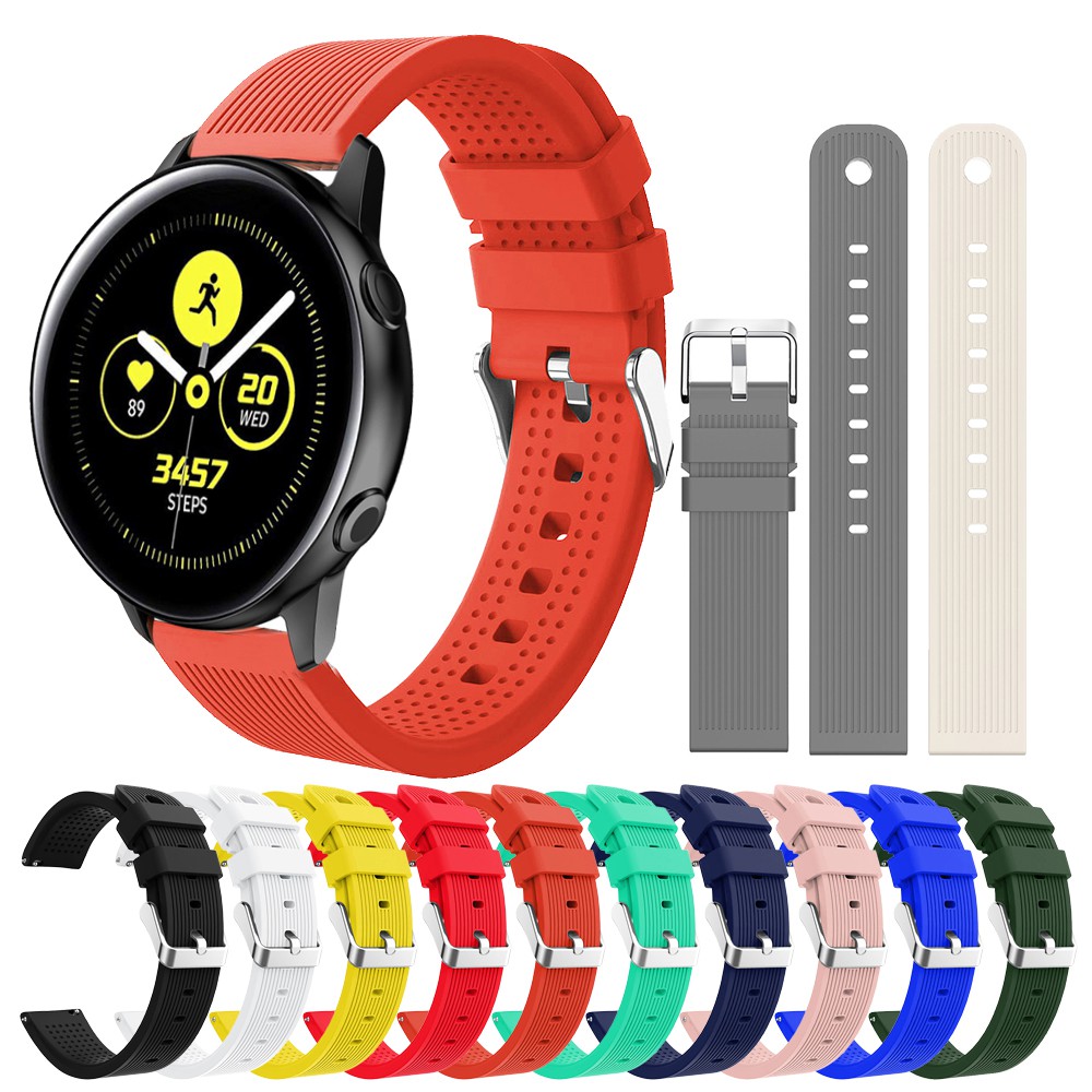 Strap Silikon 20mm untuk Samsung Galaxy Watch 42mm