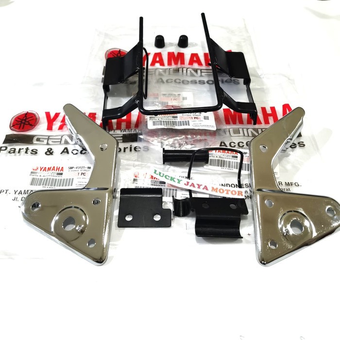 Breket bracket dudukan kuping lampu depan Rxking Rx king Oval Original-3
