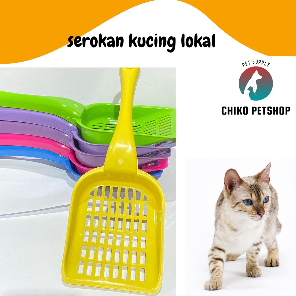 serokan pasir lokal kucing anjing gagang pendek | sekop | scoop