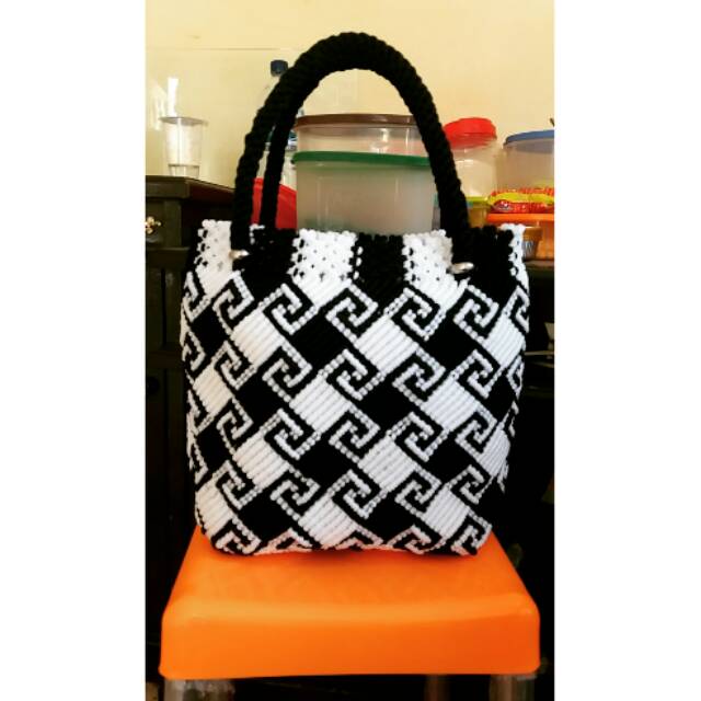 Tas motif kalimantan tas talikur