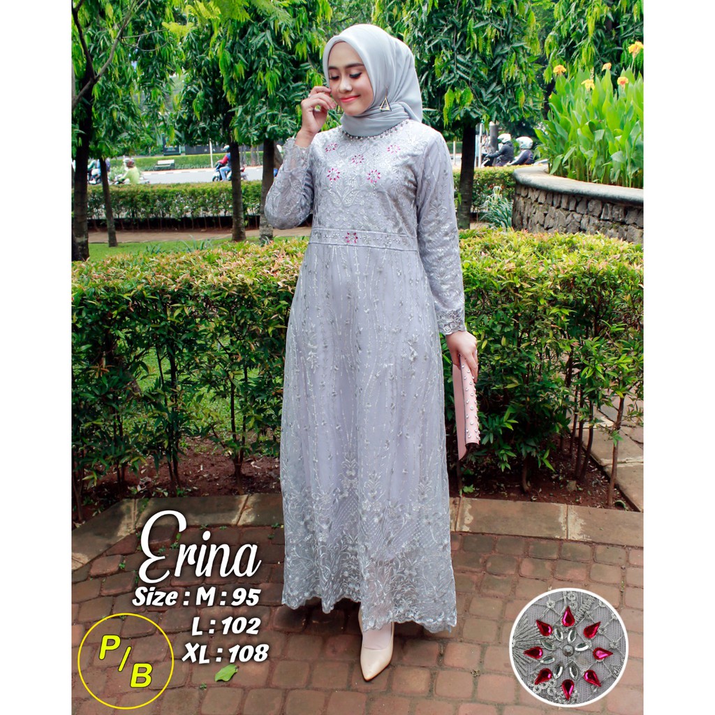 Aneka Warna Gamis Kebaya Erina