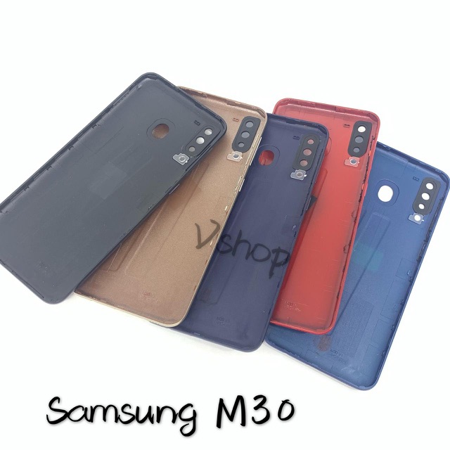 BACKDOOR - BACK CASING - HOUSING SAMSUNG M30 - M305 TUTUPAN BATERAI
