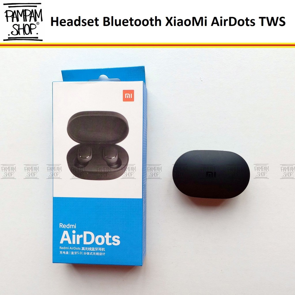 Headset Bluetooth Xiaomi Redmi Airdots TWS Air Dots Earbuds Earphone Handsfree True Wireless Stereo