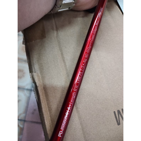 Joran jigging penn detonator 632 662 jigging carbon