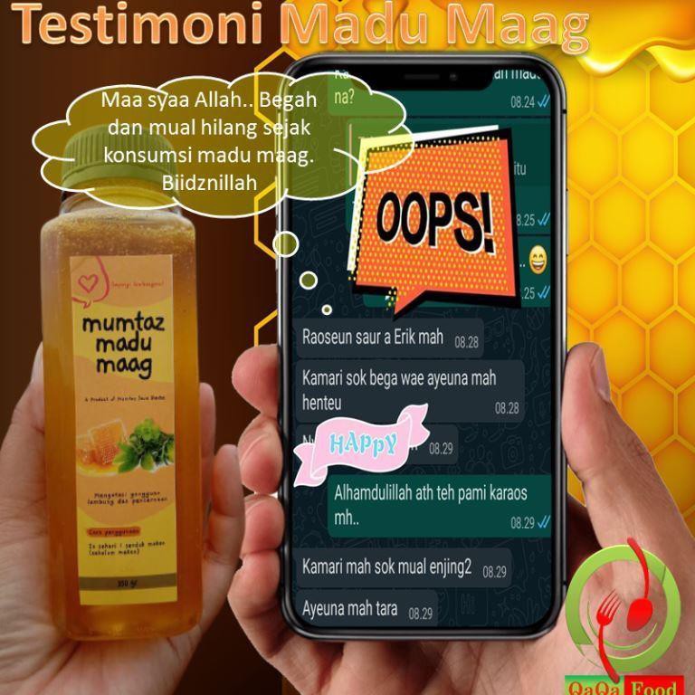 Madu maag maagh Lambung obat herbal asli 100% alami radang Asam Lambung imunitas tubuh 650 Gram-4