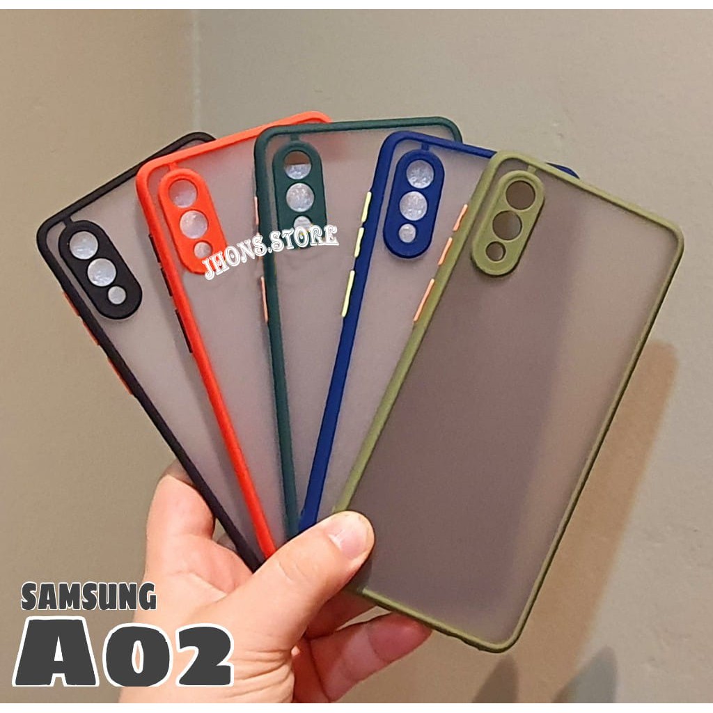 Case Samsung A02 A03 A02S A03S Case My Choice Bumper Aero Protect Camera