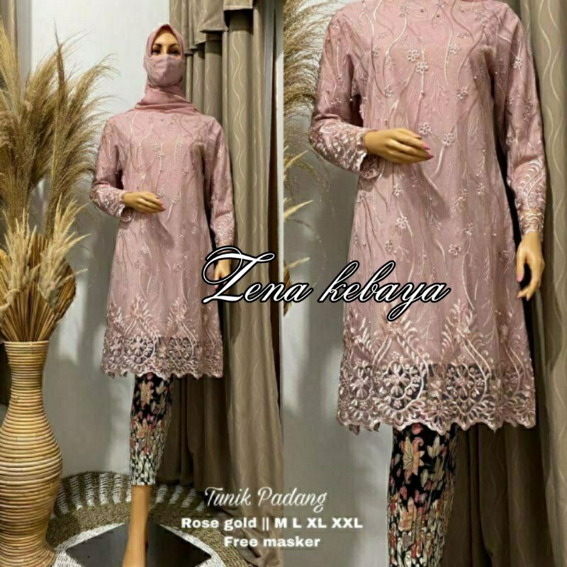 SET KEBAYA MODERN KEBAYA TUNIK TULLE KEBAYA WISUDA KEBAYA PESTA