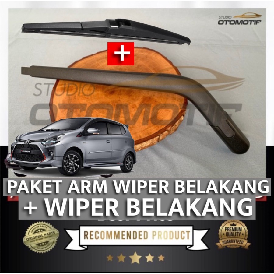 GAGANG WIPER BELAKANG PAKET GAGANG WIPER BELAKANG AGYA AYLA ARM WIPER BELAKANG 1 SET BELAKANG AGYA A