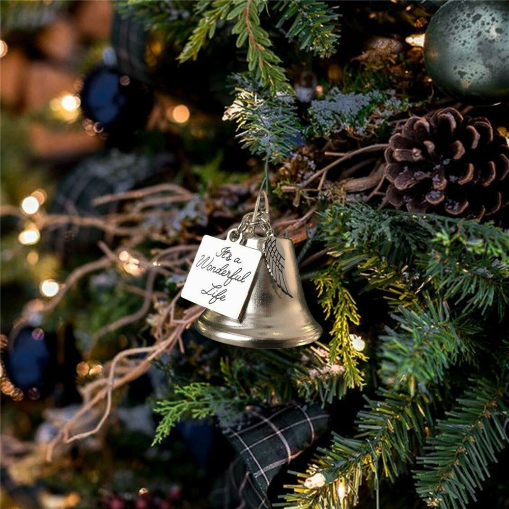 【COD Tangding】Christmas Angel Bell Ornament WITH Angel Wing Charm