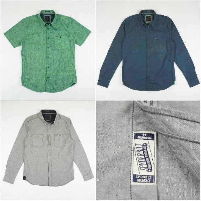 Kemeja spyderbilt / kemeja surf