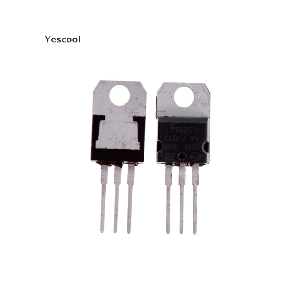 10pcs IC L7812CV L7812 TO-220 12V Voltage Regulator