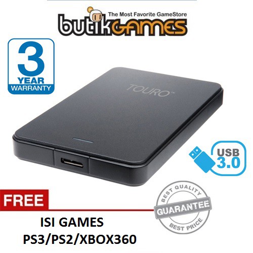 Harddisk External 500GB Full Games PS3/XBOX360