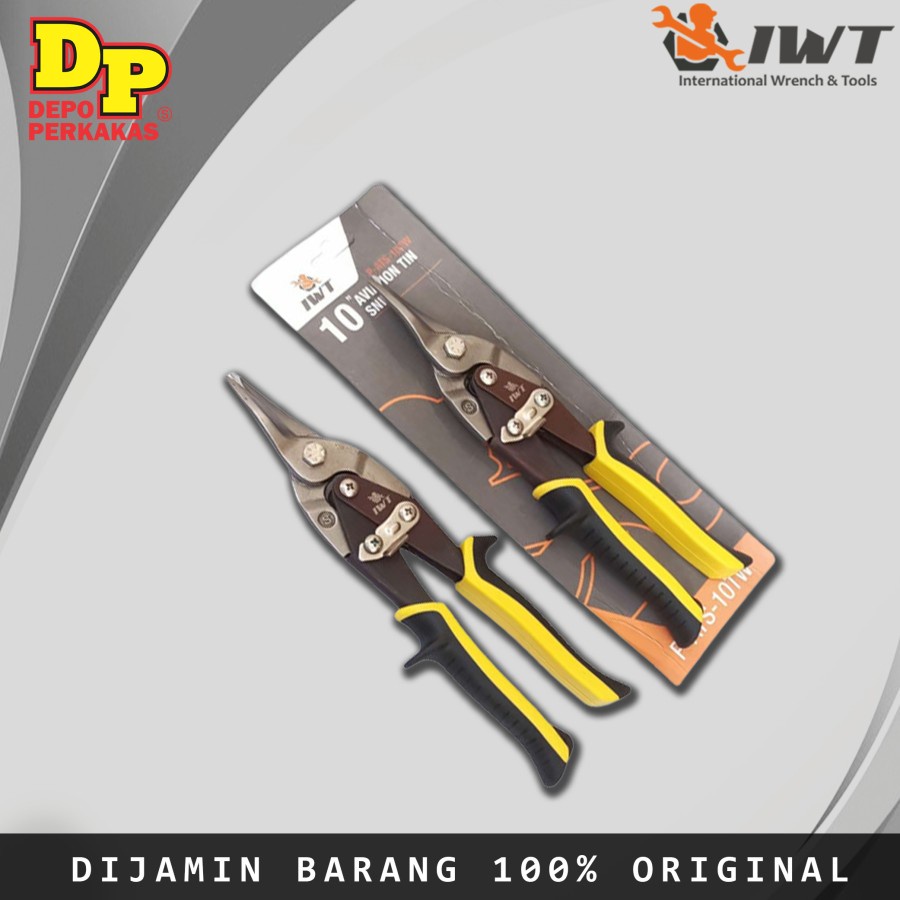 GUNTING BAJA RINGAN 10" IWT MADE IN JAPAN