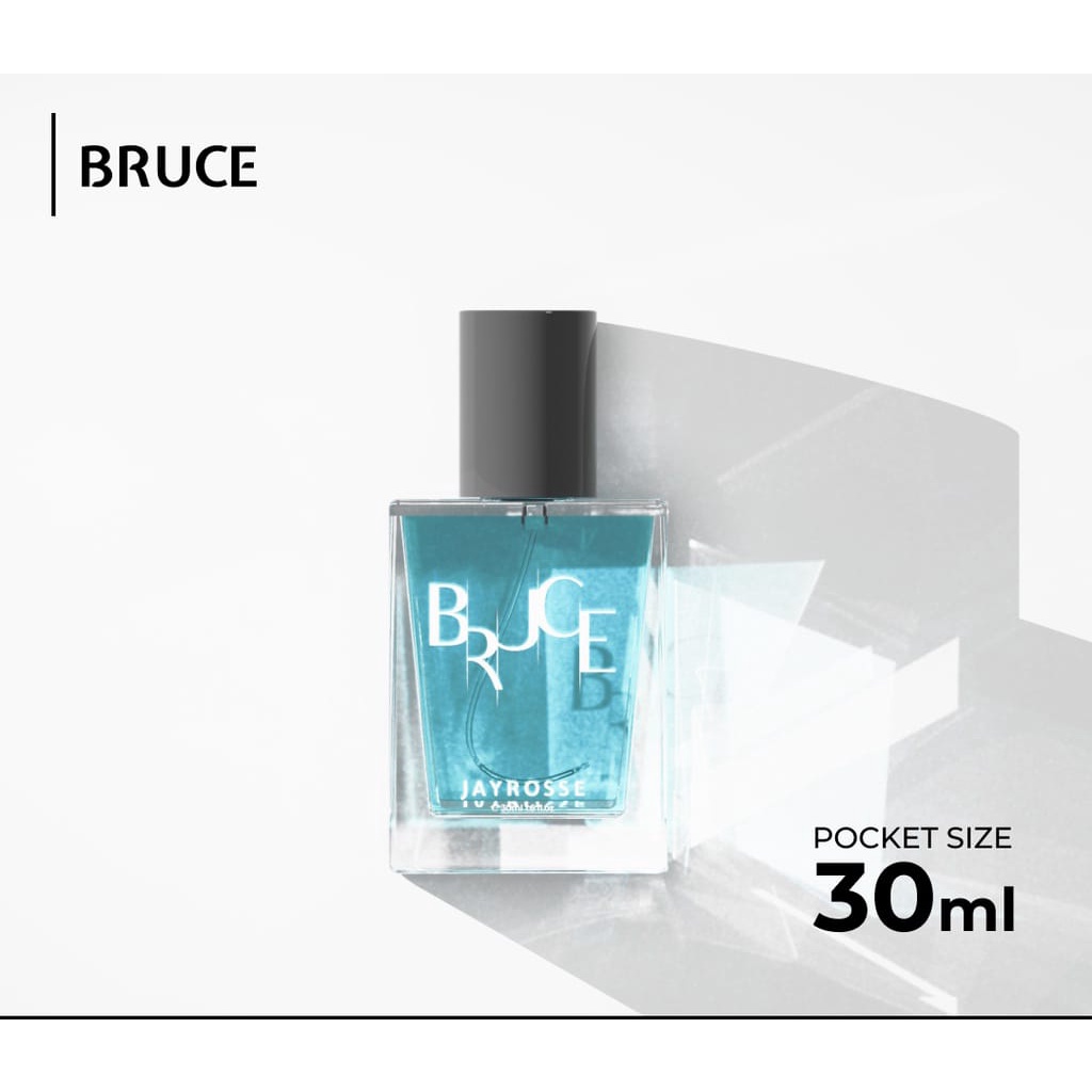 Jayrosse Parfume - Bruce 30 ml | Parfum Pria Original Jayrosse