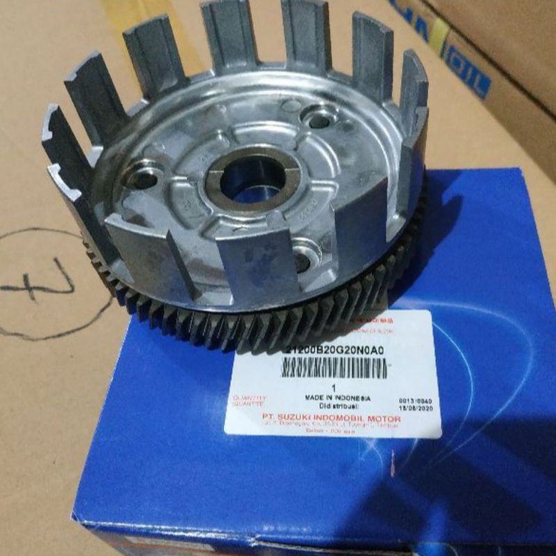GIGI RONSEL RUMAH KOPLING//GEAR PRIMARY DRIVEN SHOGUN NEW 125 SP FL ORIGINAL SGP