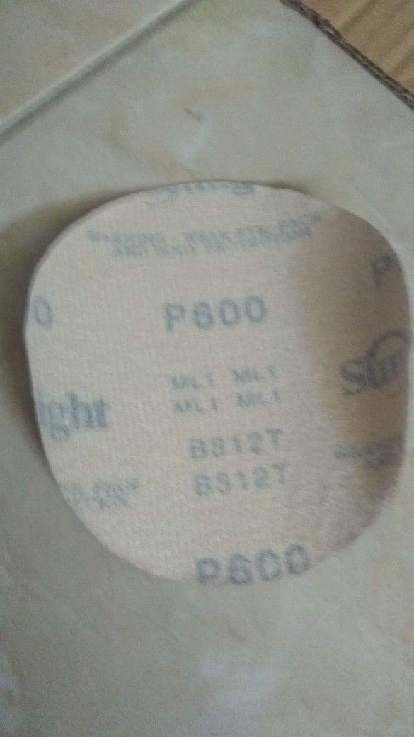 Amplas Bulat Velcro Gold 5 Inch Grit 600 - Amplas Tempel