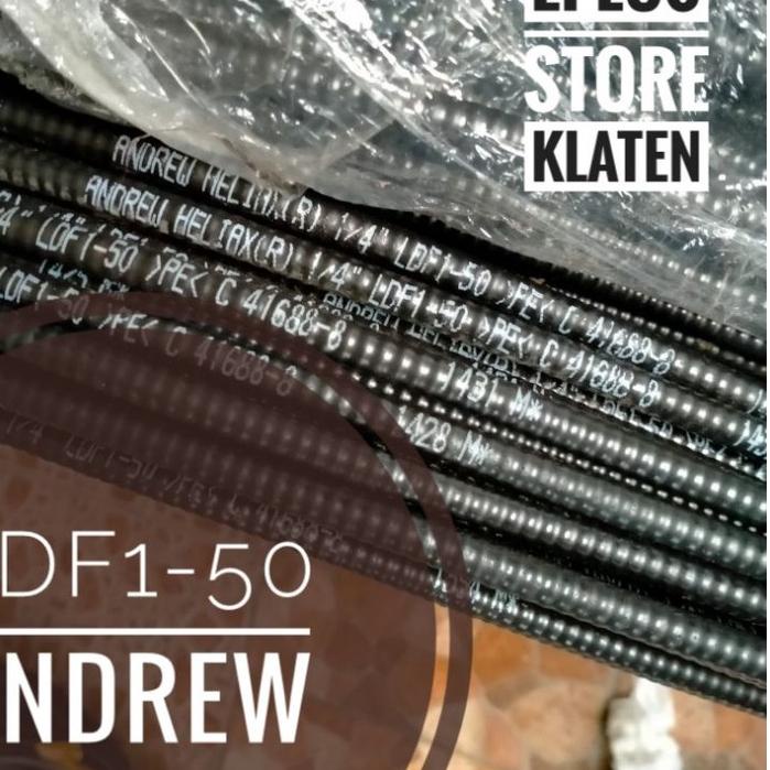 Terbaru Coaxial Cable LDF1-50 ANDREW kabel feeder heliax 1/4 LDF1 - K105