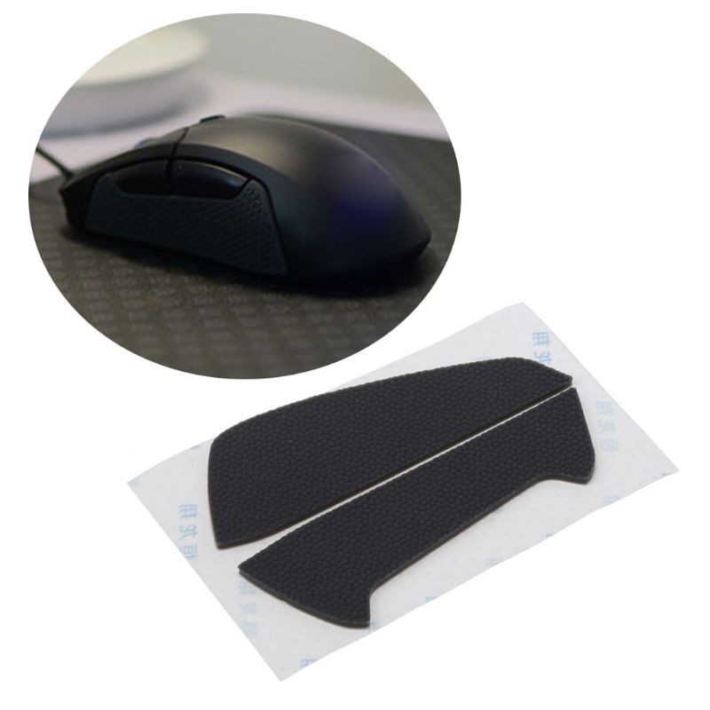 Cre 1 Set Stiker Kaki Samping Mouse Tahan Keringat Untuk Steelseries Rival 310