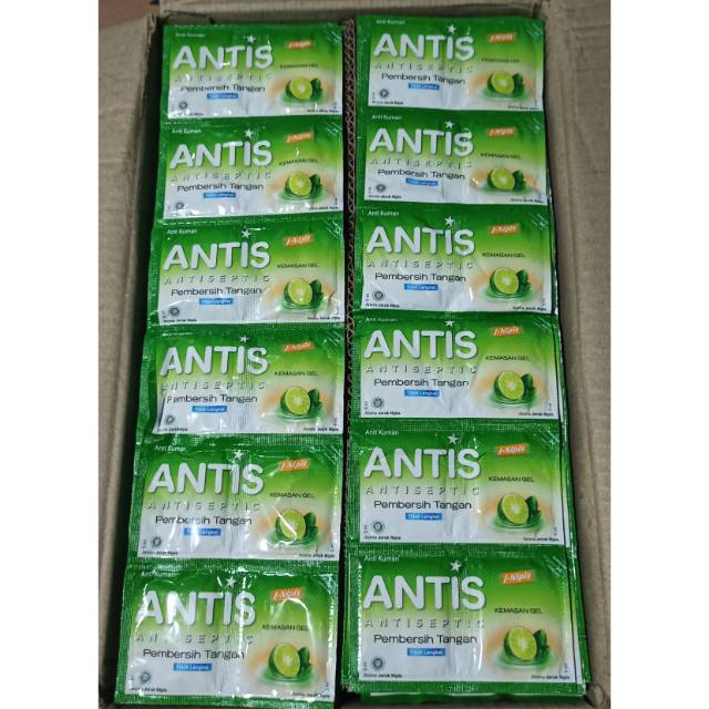 ANTIS ANTISEPTIC/ HANDSANITIZER (serenceng 24sachet)