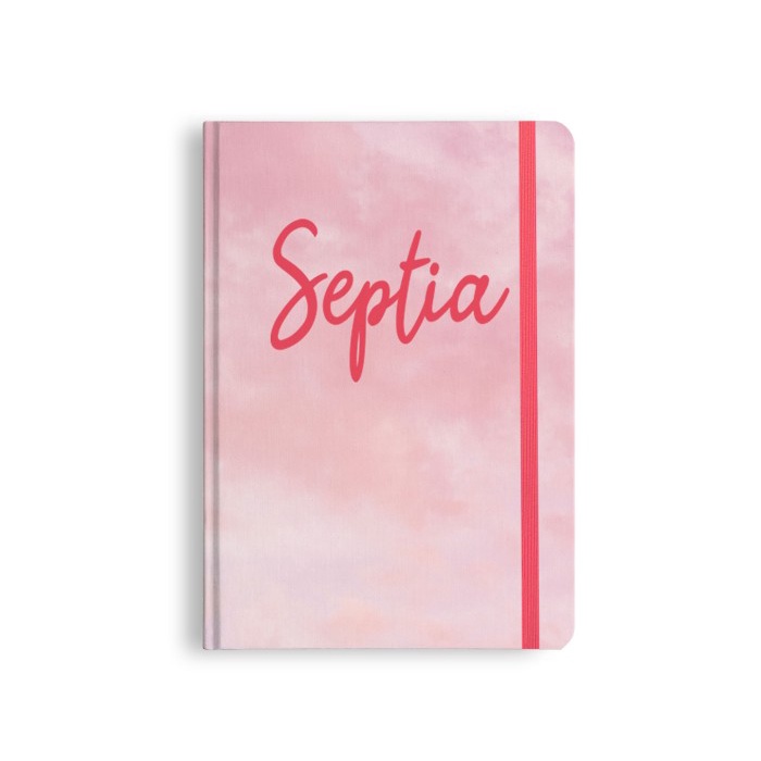 

(BISA COD) Notebook Binding #Nama/ Custom Notebook/ Planner Dotted/ Grid/ Journal - Polos