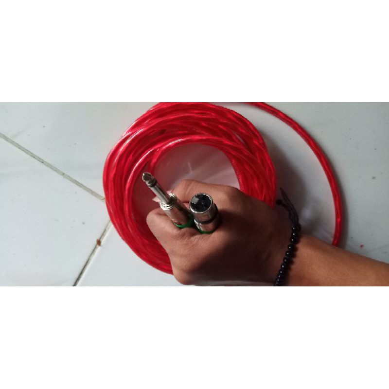 kabel mic makita jack akai to canon panjang 15 meter