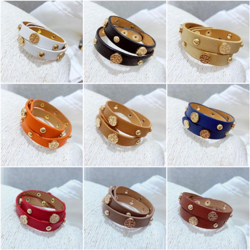 Restok Ready lagi Gelang lilit Kulit epsom Gelang tangan kulit branded band