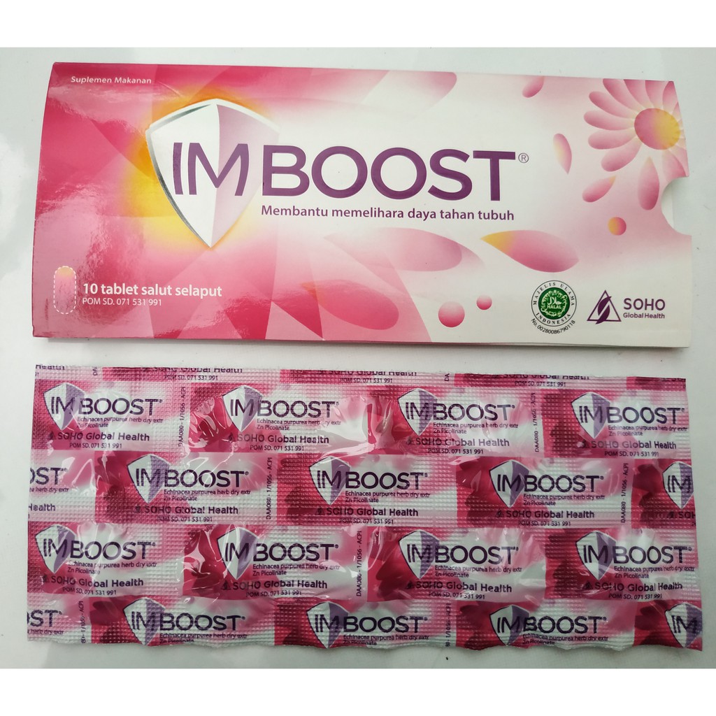 IMBOOST & IMBOOST FORCE TABLET - Strip isi 10 Tablet