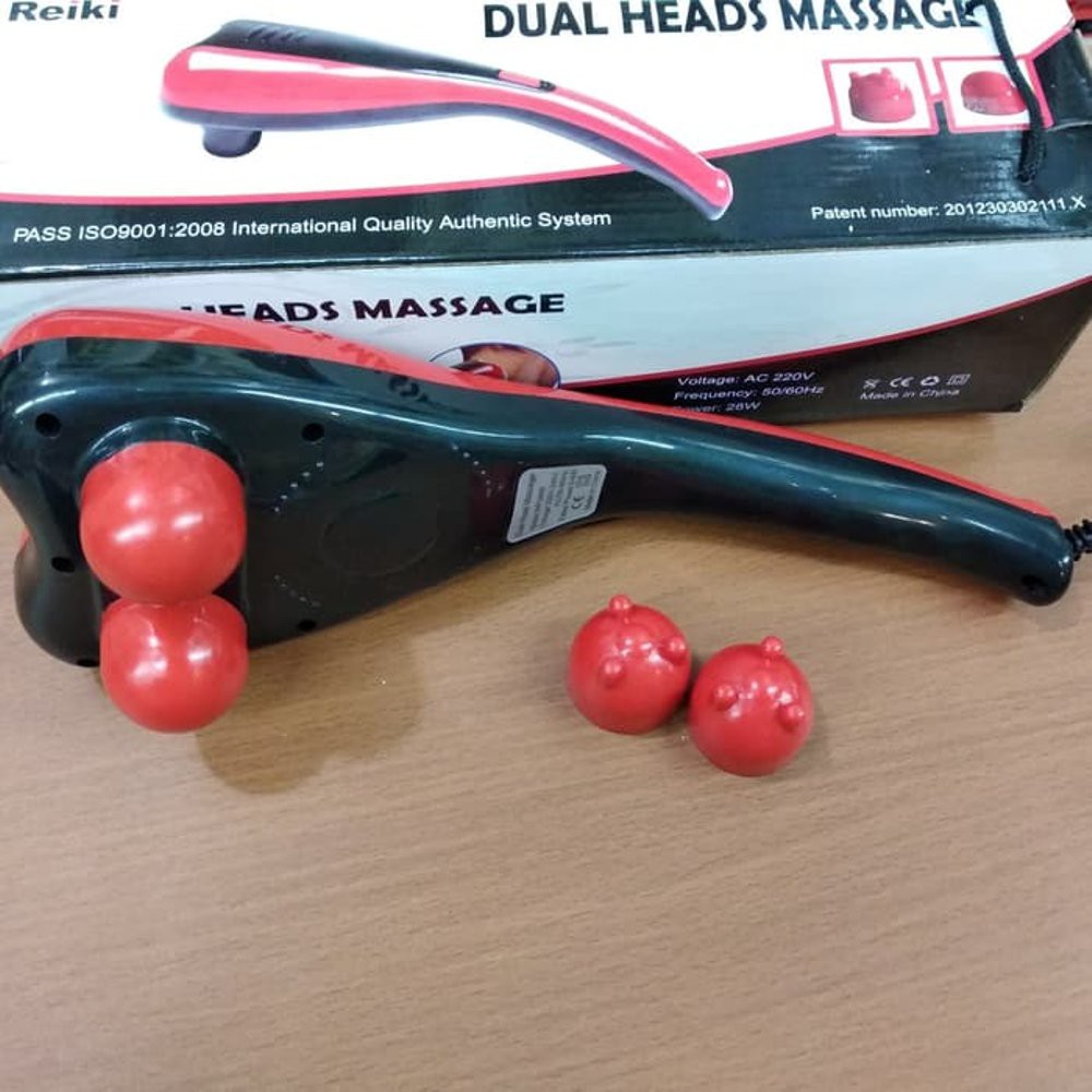 Alat Pijat Dolpin 2 Kepala 2in1 Dolphin Massager 2 in 1 Dual Heads Massage