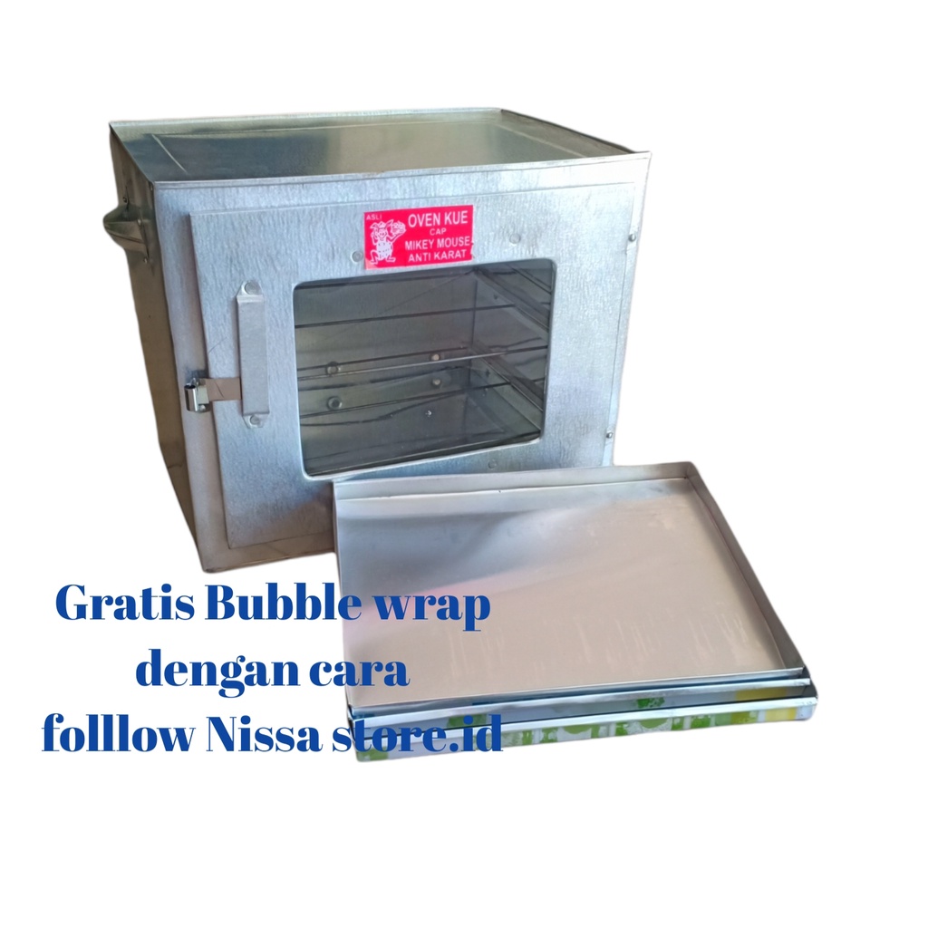 Oven Tangkring Aluminium – Oven Kompor Gas Manual untuk Kue dan Roti